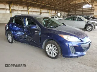 2013 Mazda 3 i Touring with VIN JM1BL1LP8D1795944, listed as a Copart auction lot 60702835 with 117,959 mi miles and Salvage title. Bid and sale history available at DreamBid. Image 4.