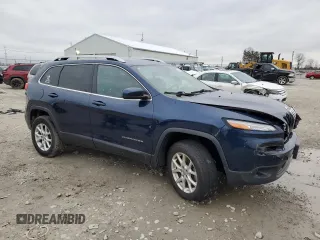 2018 Jeep Cherokee Latitude Plus with VIN 1C4PJMLB9JD521650, listed as a Copart auction lot 80287484 with 131,976 mi miles and Non Repairable. Bid and sale history available at DreamBid. Image 4.
