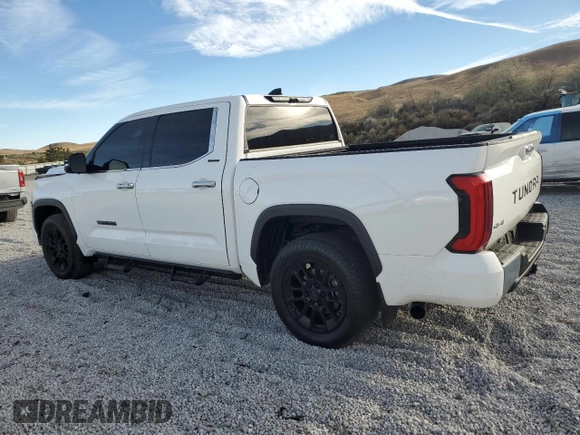 2022 Toyota Tundra Limited z VIN 5TFJA5DB2NX021229, wystawiony jako Copart lot #75503534 z przebiegiem Nie podano mil oraz Szkoda całkowita • Salvage title. Historia ofert i sprzedaży dostępna na DreamBid. Obrazek 2.