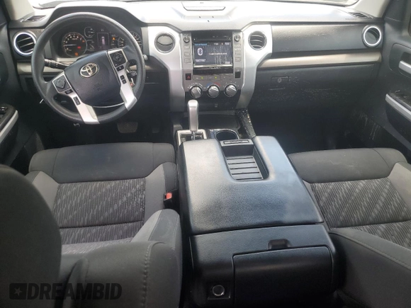 2019 Toyota Tundra SR with VIN 5TFRM5F13KX141745, listed as a Copart auction lot 56910955 with 67,856 mi miles and Salvage title. Bid and sale history available at DreamBid. Image 8.