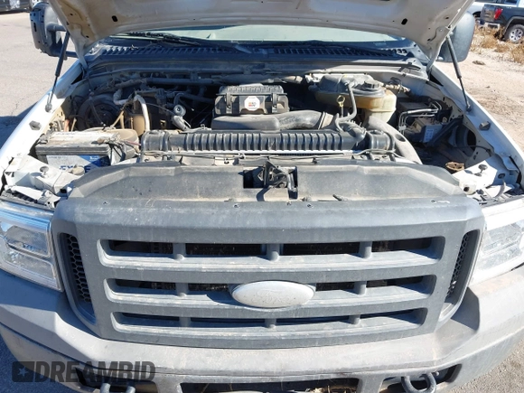 2005 Ford Super Duty F-250 XL with VIN 1FTNX20565EA76826, listed as a IAAI auction lot 41654542 with 279,363 mi miles. Bid and sale history available at carsss.com. Image 10.