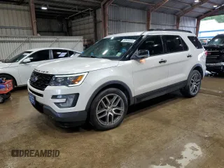 2016 Ford Explorer Sport with VIN 1FM5K8GT7GGD34683, listed as a Copart auction lot 60908355 with 151,337 mi miles and Salvage title. Bid and sale history available at DreamBid. Image 1.