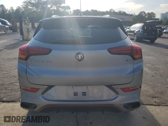 2023 Buick Encore GX Select with VIN KL4MMDSL1PB011179, listed as a Copart auction lot 55487305 with 65,508 mi miles and Salvage title. Bid and sale history available at DreamBid. Image 6.