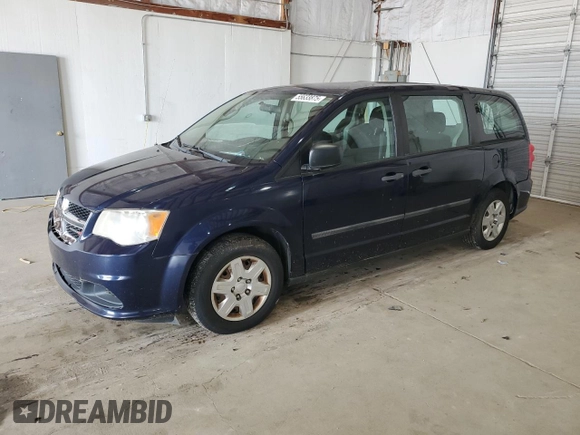 2012 Dodge Grand Caravan SE with VIN 2C4RDGBG9CR320054, listed as a Copart auction lot 55633875 with 180,086 mi miles and Clean Title. Bid and sale history available at DreamBid. Image 1.