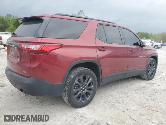2019 Chevrolet Traverse RS with VIN 1GNERJKX8KJ241725, listed as a Copart auction lot 50967134 with 94,850 mi miles. Bid and sale history available at carsss.com. Image 3.