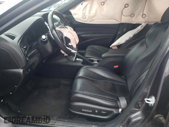 2021 Acura ILX Premium with VIN 19UDE2F81MA006340, listed as a Copart auction lot 60345715 with 106,799 mi miles and Salvage title. Bid and sale history available at DreamBid. Image 7.