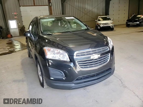 2016 Chevrolet Trax LS z VIN KL7CJNSB8GB673829, wystawiony jako Copart lot #53386415 z przebiegiem 114 104 mil mil oraz Szkoda całkowita • Salvage title. Historia ofert i sprzedaży dostępna na DreamBid. Obrazek 10.