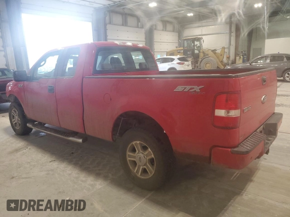 2008 Ford F-150 STX with VIN 1FTRX14W88FC05405, listed as a Copart auction lot 59258595 with 105,434 mi miles and Clean title. Bid and sale history available at DreamBid. Image 2.