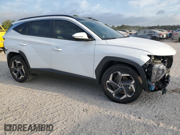 2024 Hyundai Tucson SEL Convenience with VIN KM8JCCD19RU164509, listed as a Copart auction lot 51795545 with 16,468 mi miles and Salvage Title. Bid and sale history available at carsss.com. Image 4.