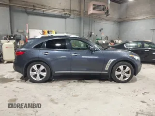 2010 Infiniti FX with VIN JN8AS1MW7AM853691, listed as a IAAI auction lot 41952368 with 198,659 mi miles. Bid and sale history available at carsss.com. Image 13.
