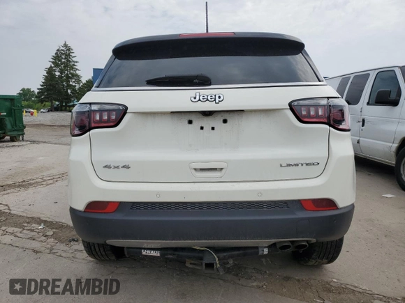 2021 Jeep Compass Limited z VIN 3C4NJDCB0MT547365, wystawiony jako Copart lot #60162625 z przebiegiem 48 180 mil mil oraz Nie do naprawy • Non repairable. Historia ofert i sprzedaży dostępna na DreamBid. Obrazek 6.