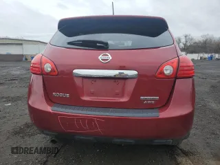 2012 Nissan Rogue S with VIN JN8AS5MV4CW362890, listed as a Copart auction lot 52598385 with 80,531 mi miles and Salvage Title. Bid and sale history available at DreamBid. Image 6.