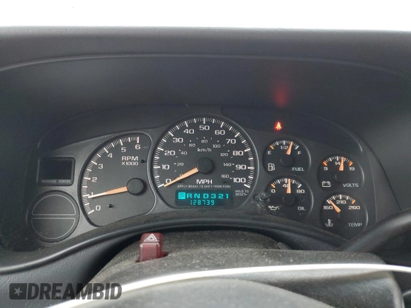 2002 Chevrolet Silverado 1500 LT with VIN 2GCEK19T821387813, listed as a Copart auction lot 50596015 with 128,739 mi miles and Salvage Title. Bid and sale history available at carsss.com. Image 9.