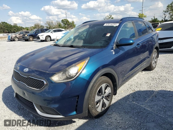 2017 Kia Niro LX with VIN KNDCB3LC9H5034385, listed as a Copart auction lot 52816285 with 101,713 mi miles and Clean Title. Bid and sale history available at DreamBid. Image 1.