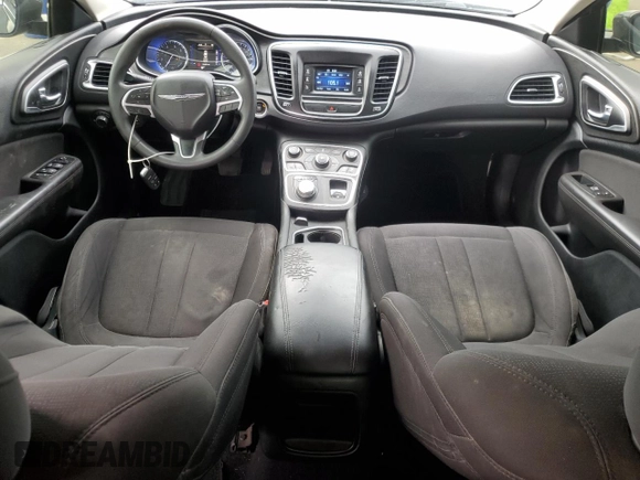 2015 Chrysler 200 Limited with VIN 1C3CCCAB0FN556461, listed as a Copart auction lot 54229305 with 204,551 mi miles and Salvage Title. Bid and sale history available at DreamBid. Image 8.