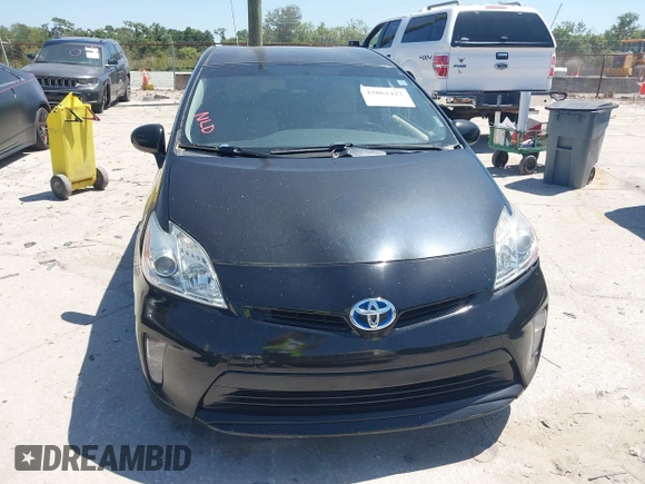 2012 Toyota Prius One with VIN JTDKN3DU8C0333155, listed as a IAAI auction lot 42062427 with 190,320 mi miles. Bid and sale history available at carsss.com. Image 12.