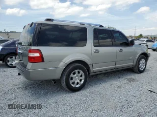 2008 Ford Expedition Max Limited with VIN 1FMFK20518LA77414, listed as a Copart auction lot 54095065 with 237,581 mi miles and Salvage title. Bid and sale history available at DreamBid. Image 3.