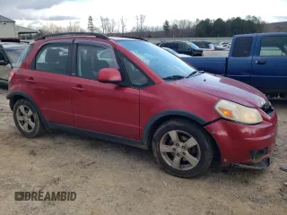 2012 Suzuki SX4 Crossover with VIN JS2YB5A35C6300305, listed as a Copart auction lot 86278834 with 113,192 mi miles and Salvage Title. Bid and sale history available at DreamBid. Image 4.
