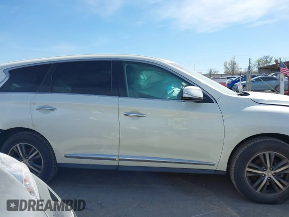 2016 Infiniti QX60 with VIN 5N1AL0MM6GC520846, listed as a IAAI auction lot 41795826 with 81,190 mi miles and . Bid and sale history available at DreamBid. Image 13.