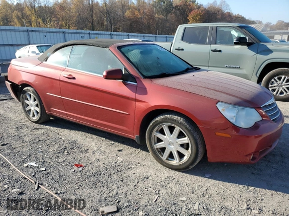 2008 Chrysler Sebring Touring with VIN 1C3LC55R88N689491, listed as a Copart auction lot 78071574 with 137,543 mi miles and Salvage Title. Bid and sale history available at carsss.com. Image 4.
