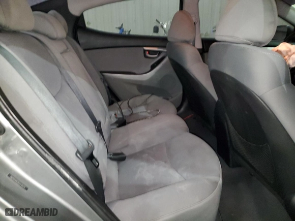 2012 Hyundai Elantra GLS PZEV with VIN 5NPDH4AE9CH135271, listed as a Copart auction lot 83614384 with 166,623 mi miles and Salvage Title. Bid and sale history available at carsss.com. Image 10.