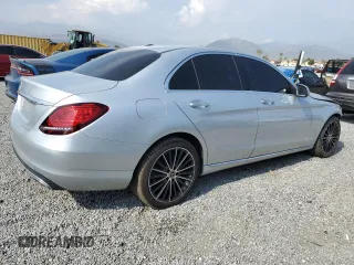 2021 Mercedes-Benz C 300 with VIN W1KWF8DB8MR638345, listed as a Copart auction lot 55027915 with 43,623 mi miles and Clean Title. Bid and sale history available at DreamBid. Image 3.