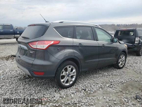 2015 Ford Escape Titanium with VIN 1FMCU9J90FUA52213, listed as a Copart auction lot 50302455 with 170,268 mi miles and Salvage Title. Bid and sale history available at carsss.com. Image 3.