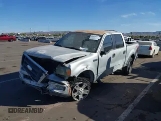2005 Ford F-150 XLT with VIN 1FTPW14535KB58790, listed as a IAAI auction lot 40625087 with 468,224 mi miles. Bid and sale history available at carsss.com. Image 2.