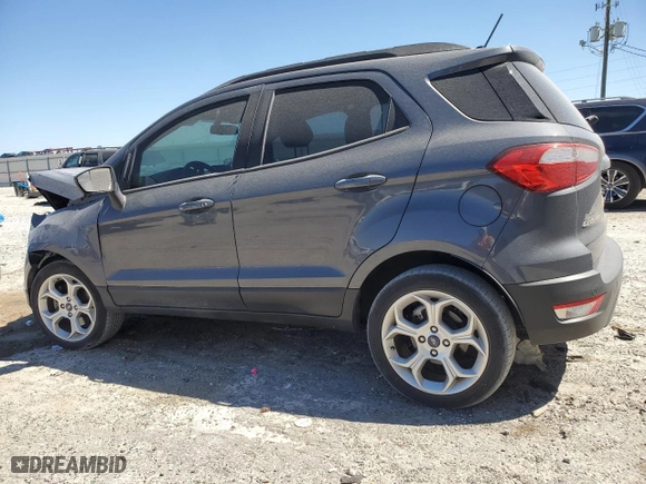 2021 Ford EcoSport SE with VIN MAJ3S2GE3MC449705, listed as a Copart auction lot 49890435 with 53,463 mi miles and Salvage Title. Bid and sale history available at carsss.com. Image 2.