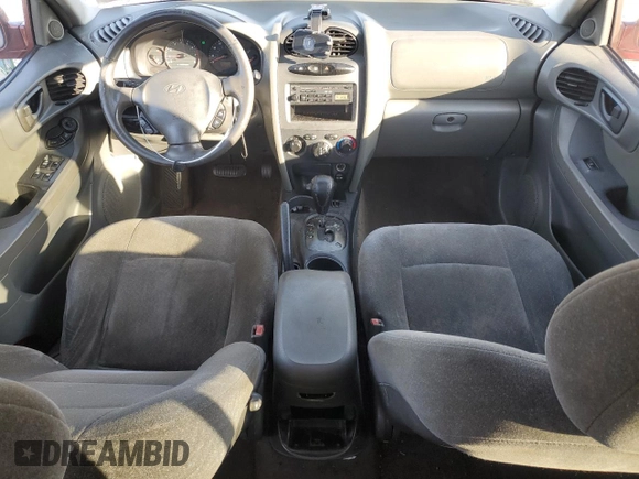 2001 Hyundai Santa Fe GLS with VIN KM8SC83D01U017352, listed as a Copart auction lot 82592024 with 253,442 mi miles and Salvage Title. Bid and sale history available at carsss.com. Image 8.