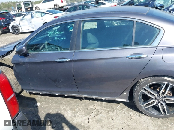 2017 Honda Accord Sport with VIN 1HGCR2F55HA281513, listed as a IAAI auction lot 41774805 with 121,410 mi miles. Bid and sale history available at carsss.com. Image 14.