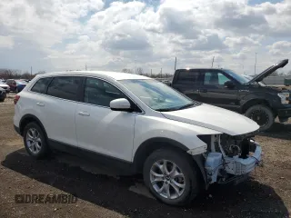 2015 Mazda CX-9 Touring with VIN JM3TB3CA4F0463059, listed as a Copart auction lot 51910005 with 120,164 mi miles and Salvage Title. Bid and sale history available at carsss.com. Image 4.