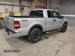 2005 Ford F-150 XLT with VIN 1FTPX14555FA52671, listed as a IAAI auction lot 41733466 with 214,826 mi miles. Bid and sale history available at carsss.com. Image 4.