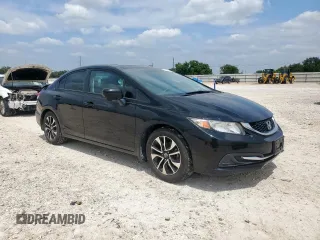 2015 Honda Civic EX z VIN 19XFB2F89FE083375, wystawiony jako Copart lot #59092125 z przebiegiem 95 764 mil mil oraz Szkoda całkowita • Salvage title. Historia ofert i sprzedaży dostępna na DreamBid. Obrazek 4.