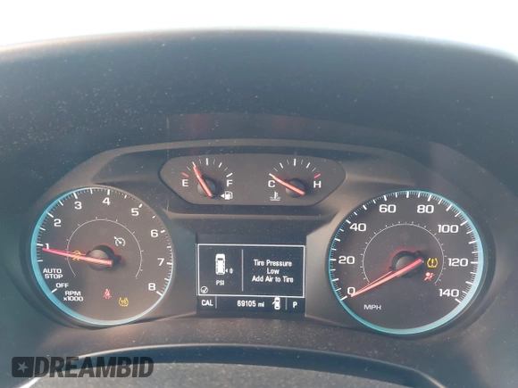 2018 Chevrolet Equinox LT with VIN 2GNAXSEV6J6124161, listed as a IAAI auction lot 42128338 with 69,105 mi miles and . Bid and sale history available at carsss.com. Image 7.