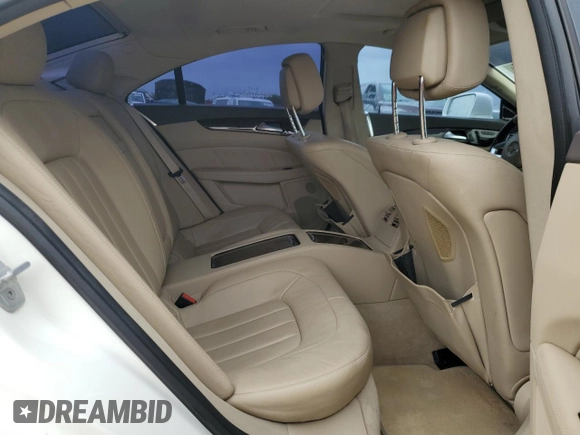 2014 Mercedes-Benz CLS 550 with VIN WDDLJ7DB5EA096052, listed as a Copart auction lot 53085535 with 140,000 mi miles and Salvage title. Bid and sale history available at DreamBid. Image 10.