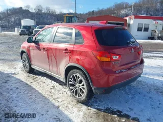 2017 Mitsubishi Outlander Sport ES 2.0 with VIN JA4AP3AU5HZ054964, listed as a IAAI auction lot 41307163 with 68,665 mi miles. Bid and sale history available at carsss.com. Image 3.
