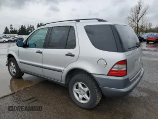 1998 Mercedes-Benz M-Class with VIN 4JGAB54E3WA025698, listed as a Copart auction lot 49742345 with 66,643 mi miles and Salvage Title. Bid and sale history available at carsss.com. Image 2.