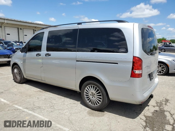 2016 Mercedes-Benz Metris Passenger with VIN WD4PG2EE9G3140816, listed as a Copart auction lot 53452675 with 140,121 mi miles and Salvage title. Bid and sale history available at DreamBid. Image 2.