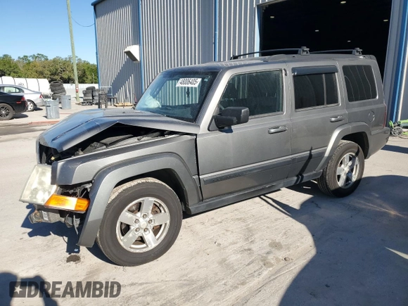 2007 Jeep Commander Sport with VIN 1J8HH48P77C636100, listed as a Copart auction lot 48006405 with 164,292 mi miles and Non Repairable. Bid and sale history available at carsss.com. Image 1.