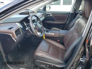 2017 Lexus RX with VIN 2T2BGMCA0HC020407, listed as a Copart auction lot 43097533 with 27,051 mi miles. Bid and sale history available at carsss.com. Image 7.