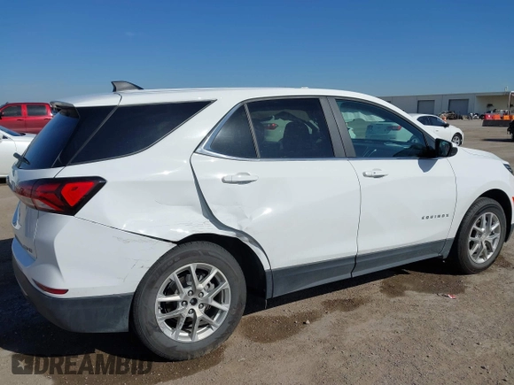 2023 Chevrolet Equinox LT with VIN 3GNAXUEGXPS210421, listed as a IAAI auction lot 41789846 with 36,841 mi miles and . Bid and sale history available at DreamBid. Image 6.