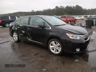 2011 Lexus HS 250h with VIN JTHBB1BA3B2047608, listed as a Copart auction lot 80578894 with Not Provided miles and Salvage Title. Bid and sale history available at DreamBid. Image 4.