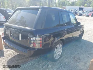 2007 Land Rover Range Rover HSE with VIN SALMF15417A239717, listed as a IAAI auction lot 41998591 with 193,378 mi miles. Bid and sale history available at carsss.com. Image 4.