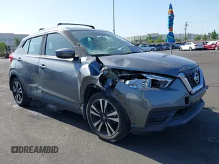 2018 Nissan Kicks SR with VIN 3N1CP5CU3JL523251, listed as a IAAI auction lot 42544167 with 35,466 mi miles and . Bid and sale history available at DreamBid. Image 1.