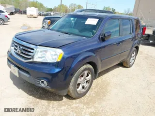 2013 Honda Pilot EX-L with VIN 5FNYF3H53DB036789, listed as a IAAI auction lot 41939593 with 278,204 mi miles. Bid and sale history available at carsss.com. Image 2.