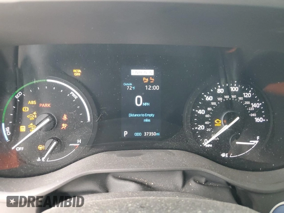 2022 Toyota Sienna XLE with VIN 5TDYRKEC5NS123868, listed as a Copart auction lot 50550835 with 37,350 mi miles and Salvage Title. Bid and sale history available at DreamBid. Image 9.