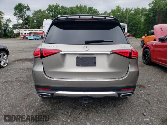 2020 Mercedes-Benz GLE 450 with VIN 4JGFB5KE2LA025342, listed as a Copart auction lot 62504525 with 73,727 mi miles and Clean title. Bid and sale history available at DreamBid. Image 6.