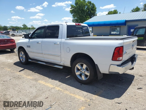 2014 Ram 1500 Big Horn with VIN 1C6RR7LG5ES232496, listed as a Copart auction lot 58973325 with 322,411 mi miles and Clean title. Bid and sale history available at DreamBid. Image 2.