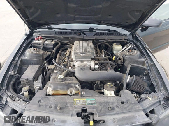 2005 Ford Mustang GT Deluxe with VIN 1ZVFT85H655215033, listed as a IAAI auction lot 41153294 with 71,436 mi miles and . Bid and sale history available at DreamBid. Image 10.